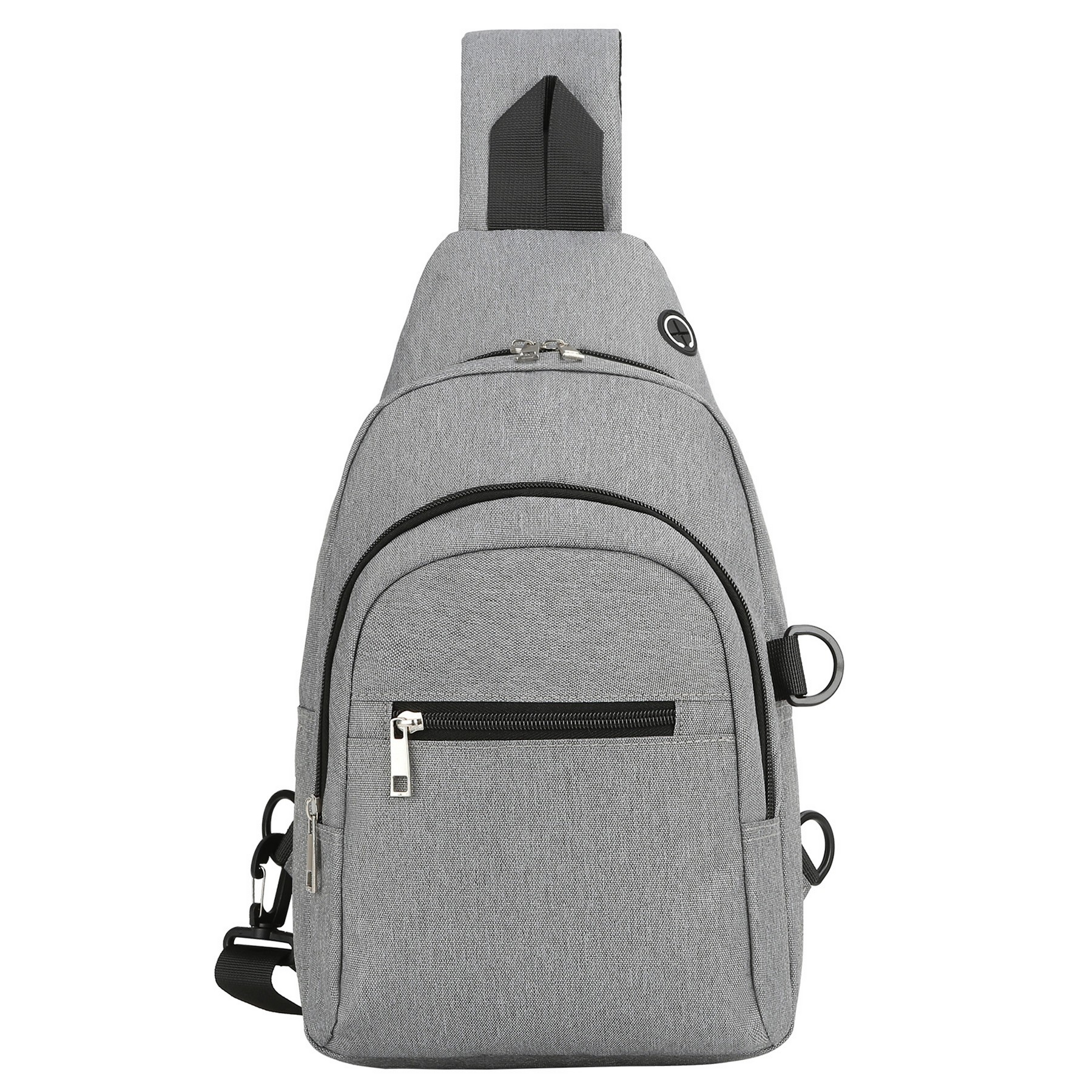 600D Polyester Adjustable Strap Crossbody Sling Bag — view 2