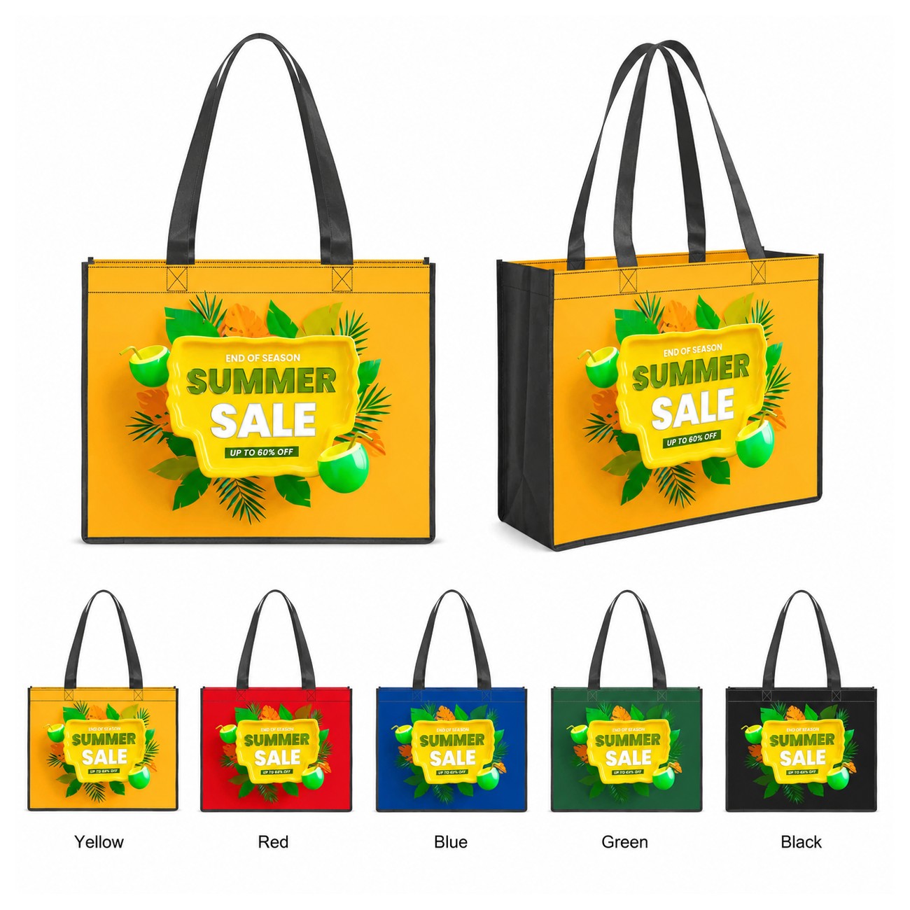 130 GSM Laminated Non-Woven Tote Bag