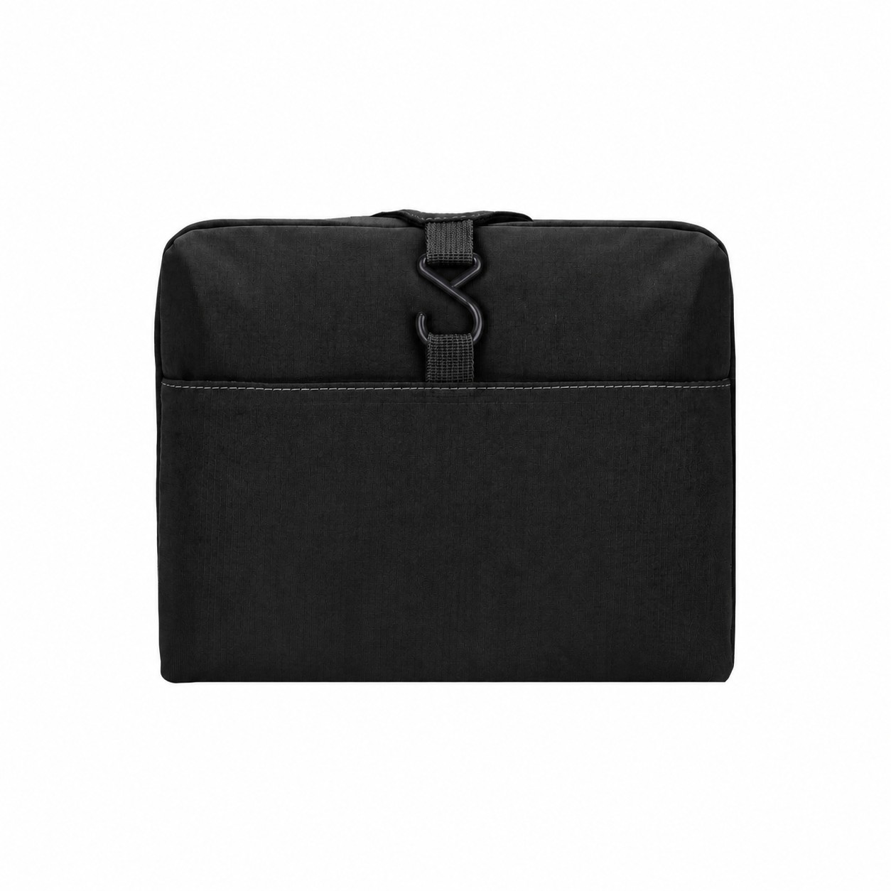 Nylon Toiletry Bag — Black
