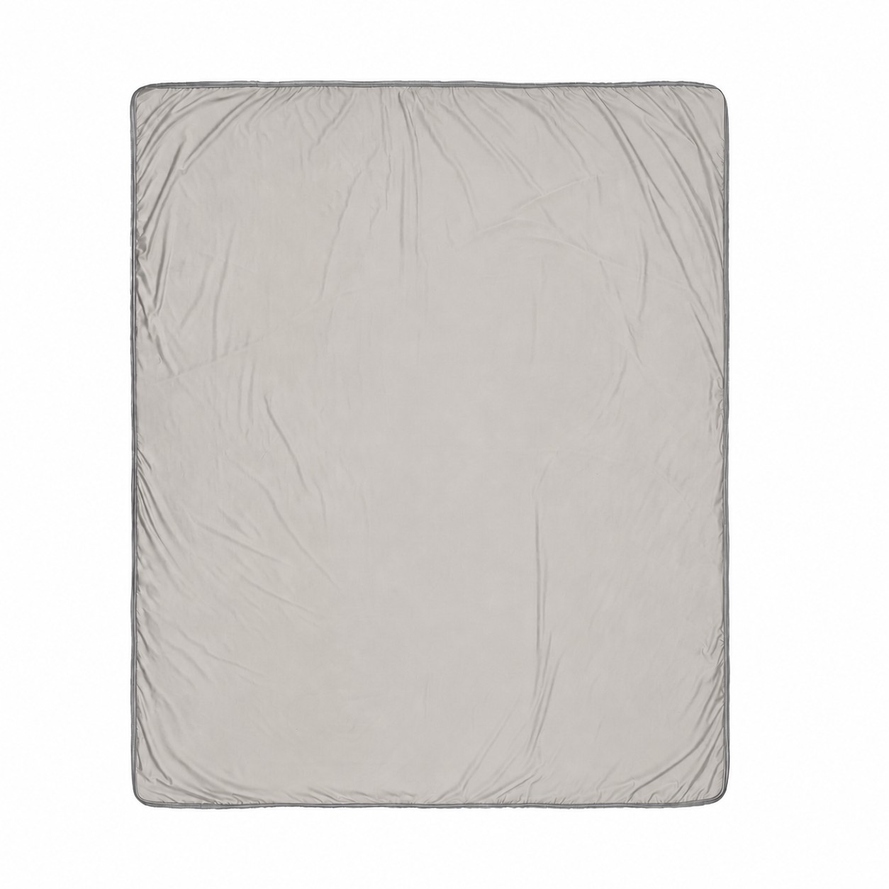 Dual Sided Polyester Cooling Blanket — Nickel Silver