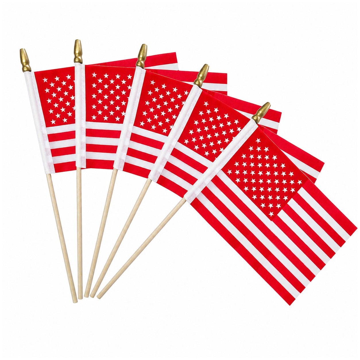 Polyester Handheld American Flag — view 4