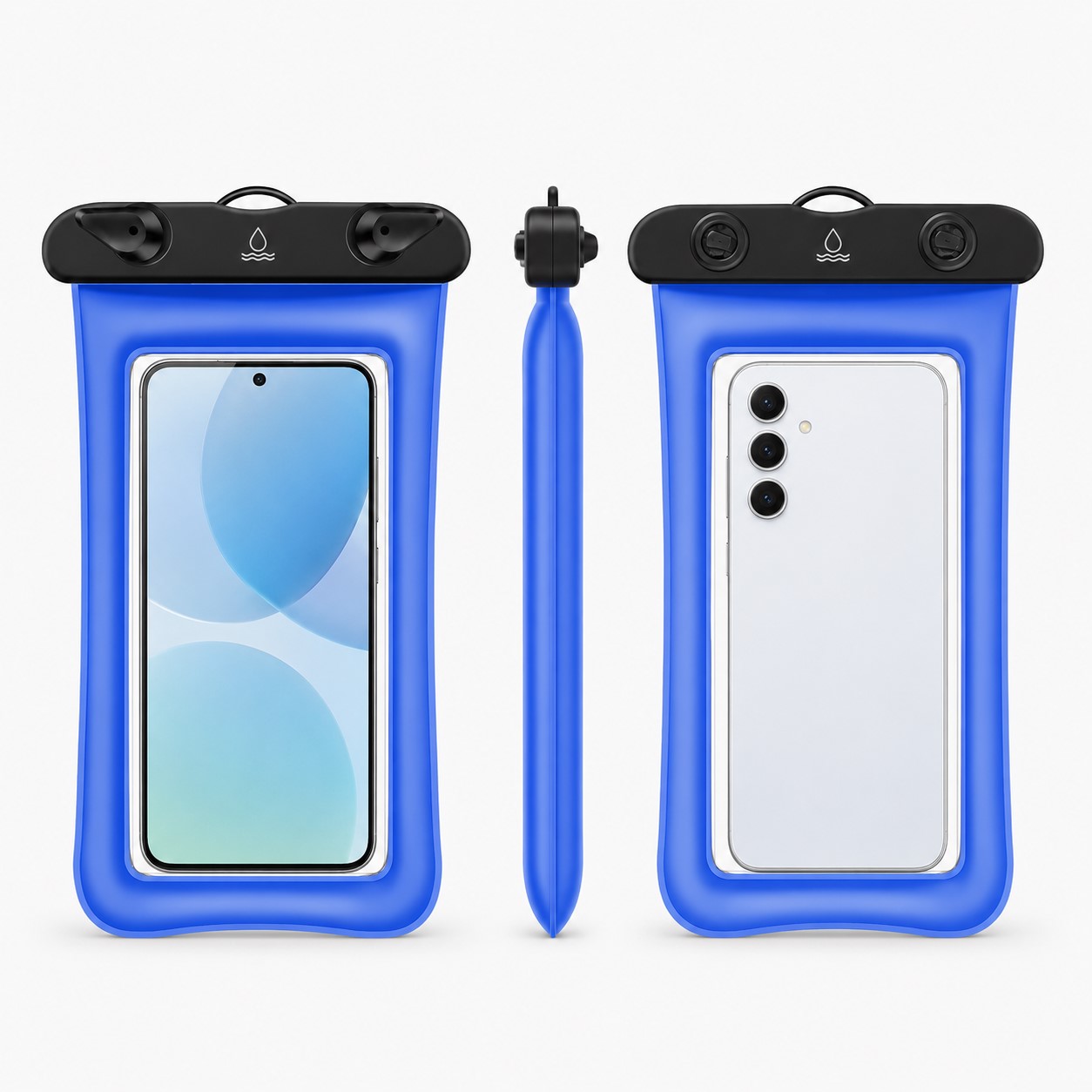 Polyester Clear Window Phone Pouch