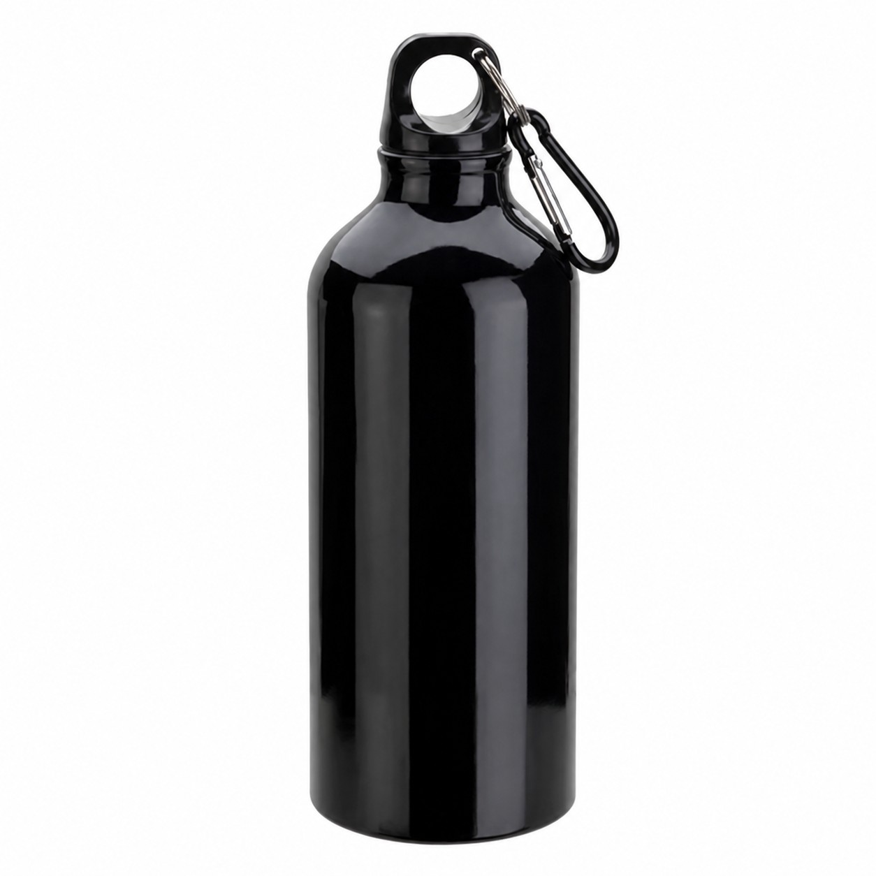 Aluminum Alloy Water Bottle With Carabiner — view 2