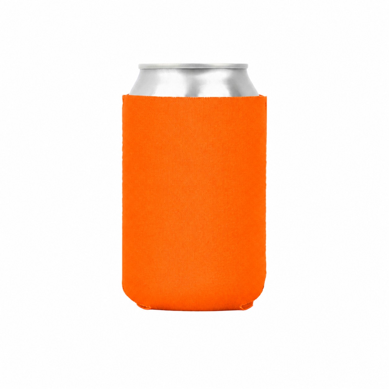 Magnetic Neoprene Can Cooler — Orange