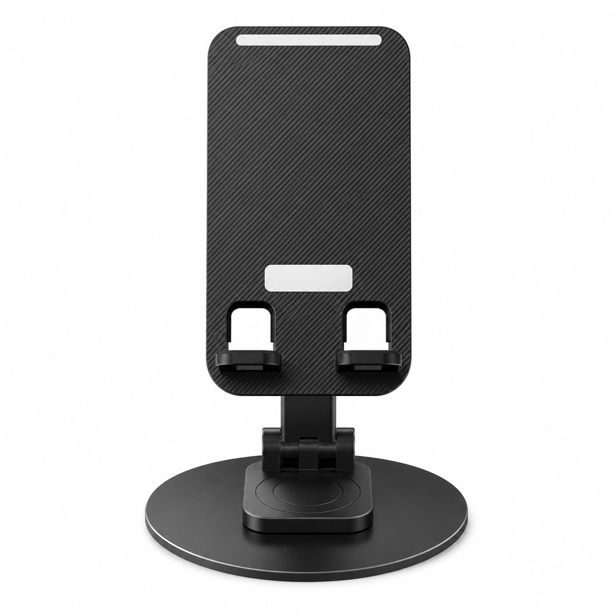 Foldable Aluminum Alloy Rotating Phone Stand — view 2