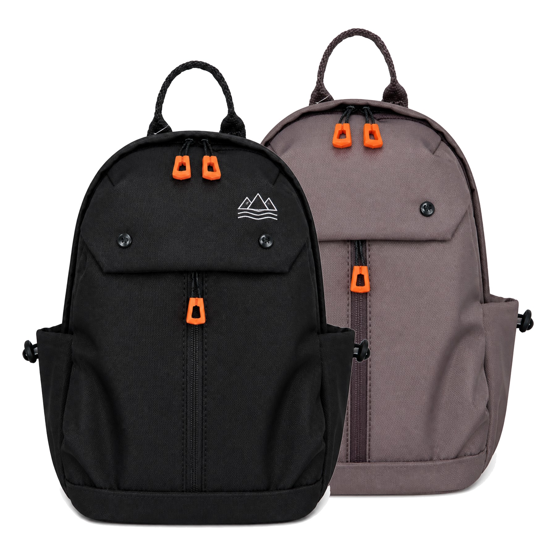 Dual Zip Polyester Voyager Backpack — view 1