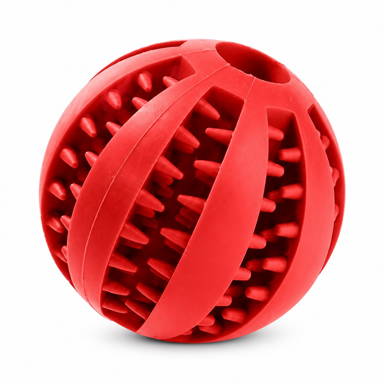 TPR Textured Dog Treat Dispensing Ball — view 2