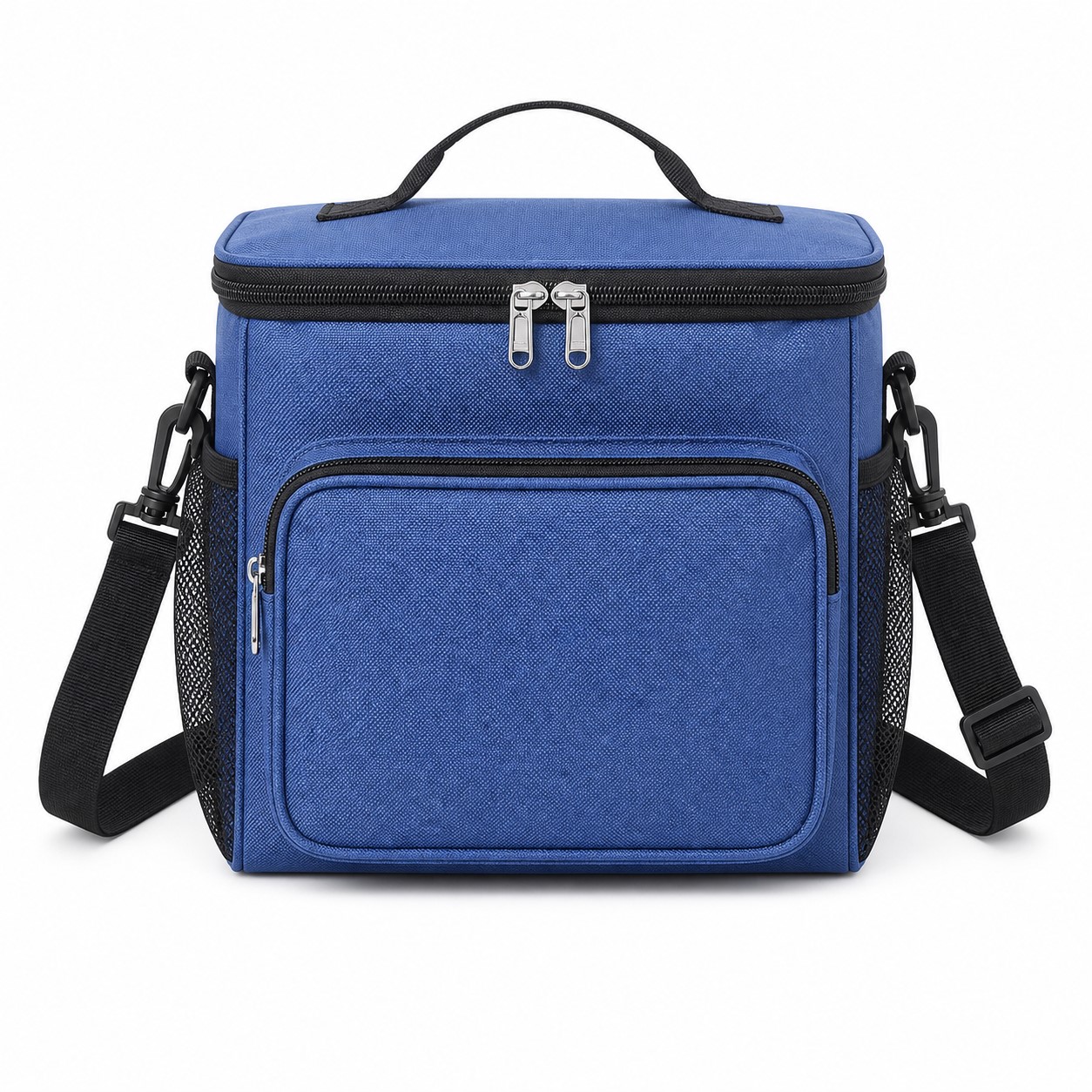 Wide Lid Polyester Insulated Lunch Bag — view 2