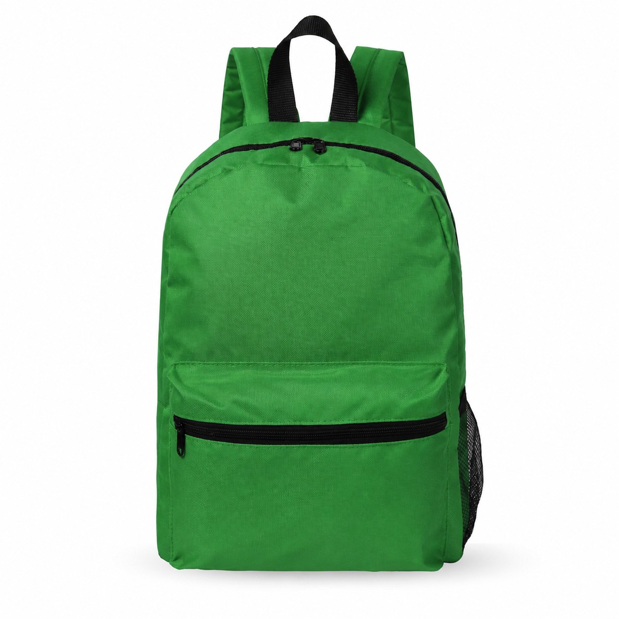 Zippered Storage Backpack — Green