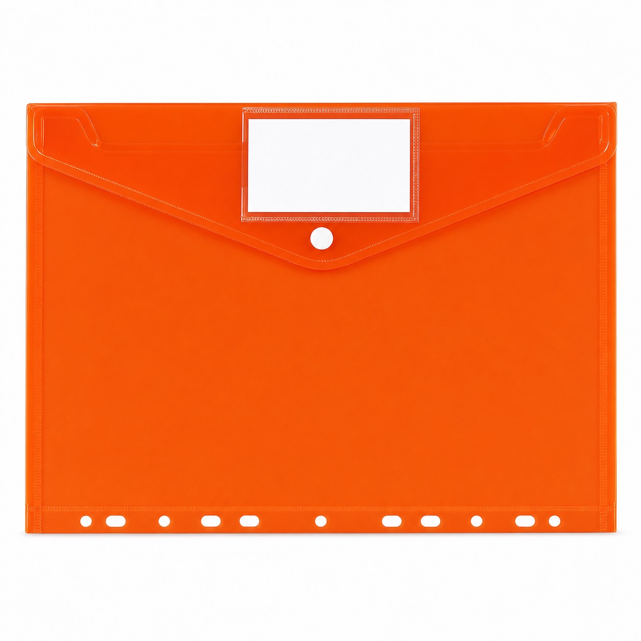11-Hole Polypropylene Document Envelope — view 2