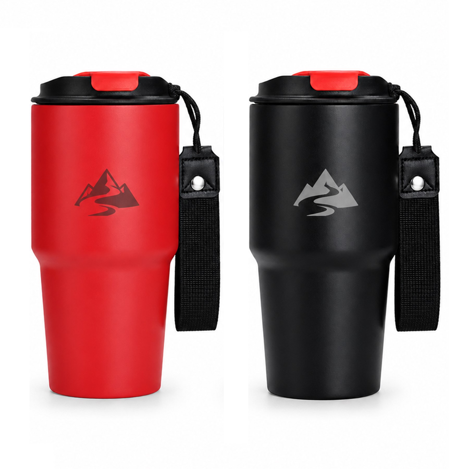 20 Oz Carry Loop Vacuum Tumbler