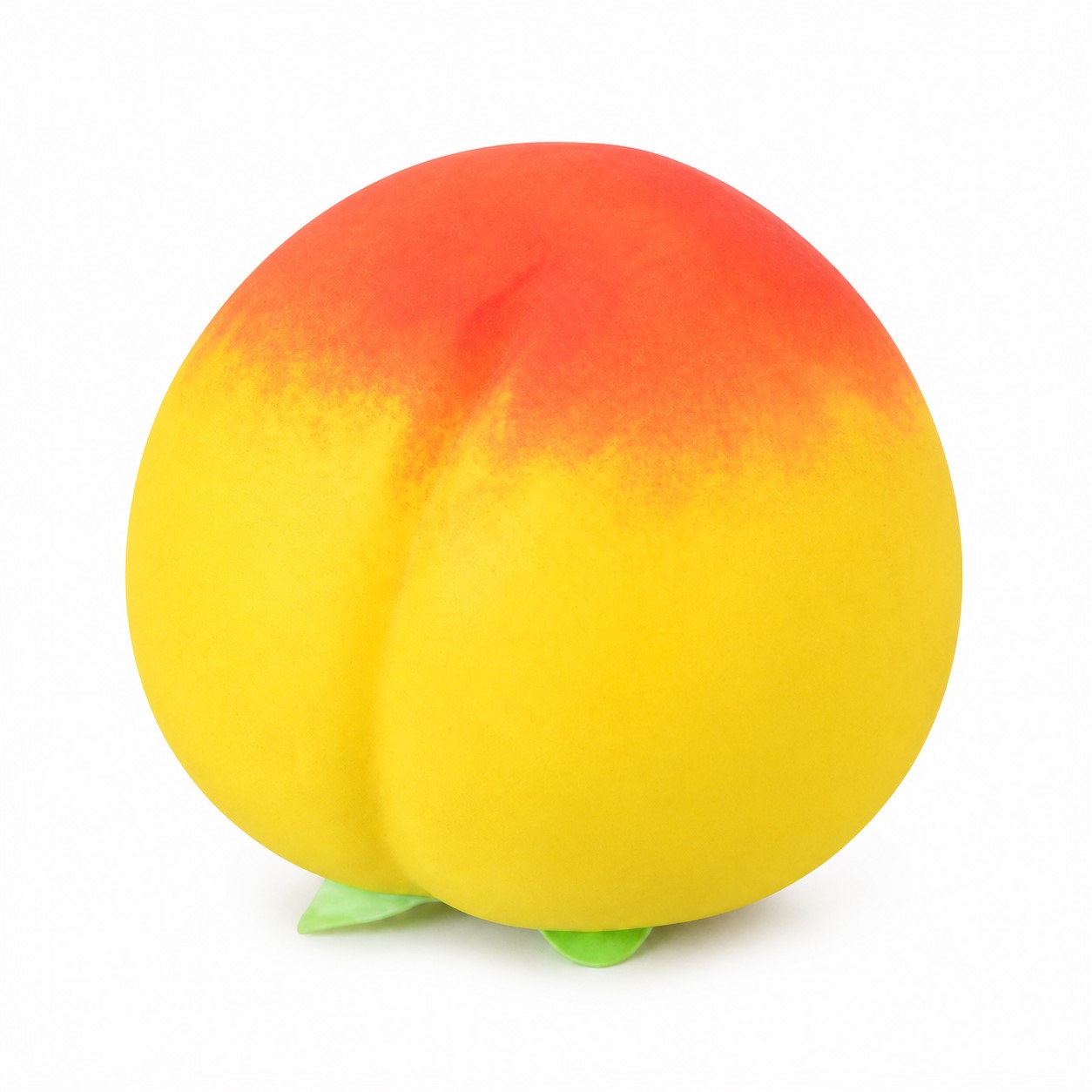 Molded Peach TPR Squeeze Toy — view 2