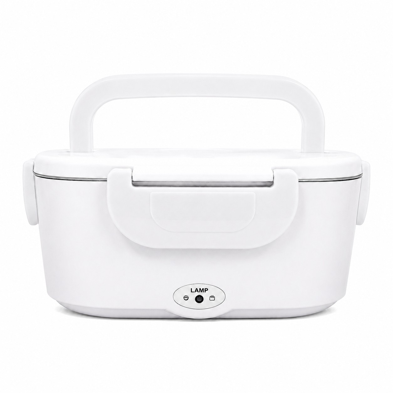 Electric Stainless Lunch Box Warmer — White