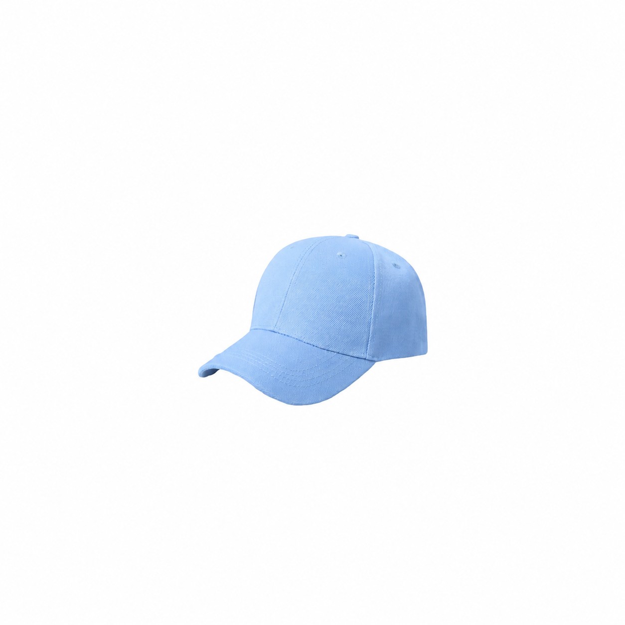 Mid Profile Baseball Cap — Light Blue