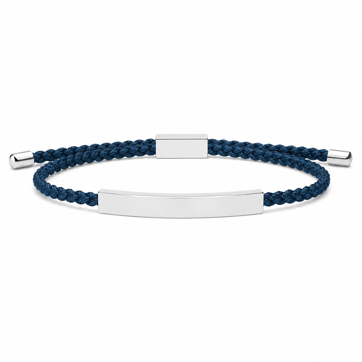 Adjustable Bracelet With Braided Nylon Cord — view 2