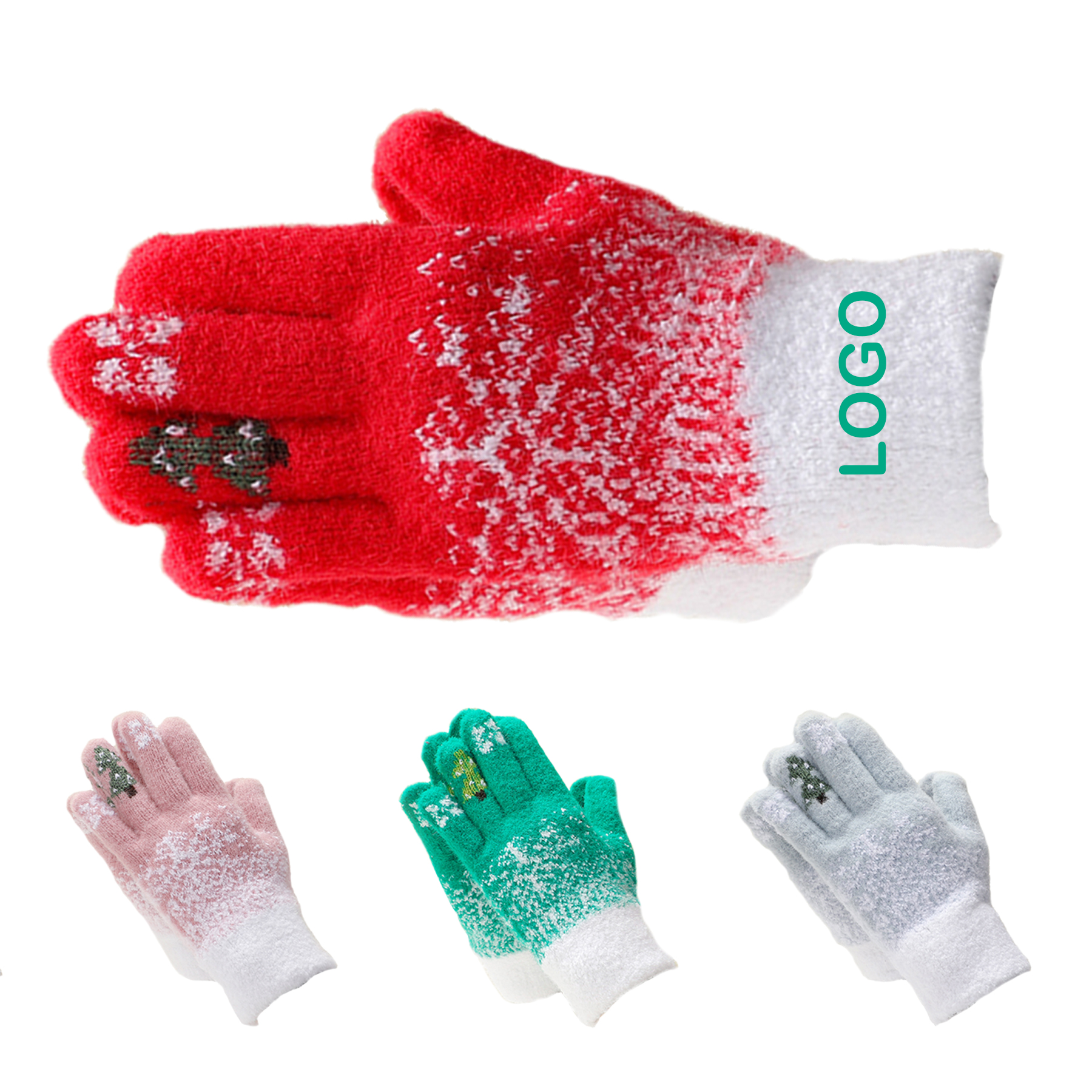 Yarn Touchscreen Winter Gloves