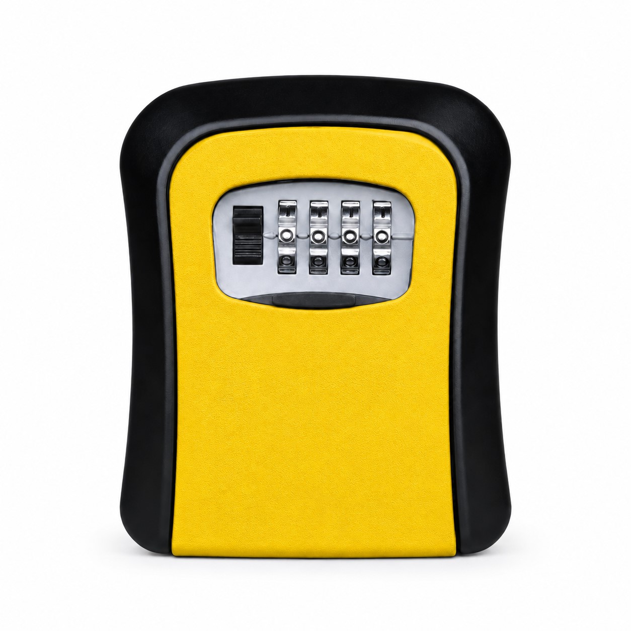 Combination Key Lock Box — Yellow