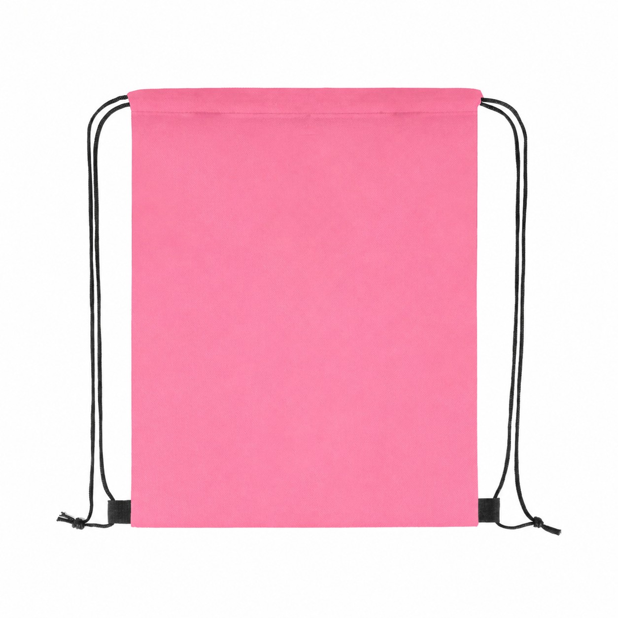 RPET Non-Woven Drawstring Bag — Pink