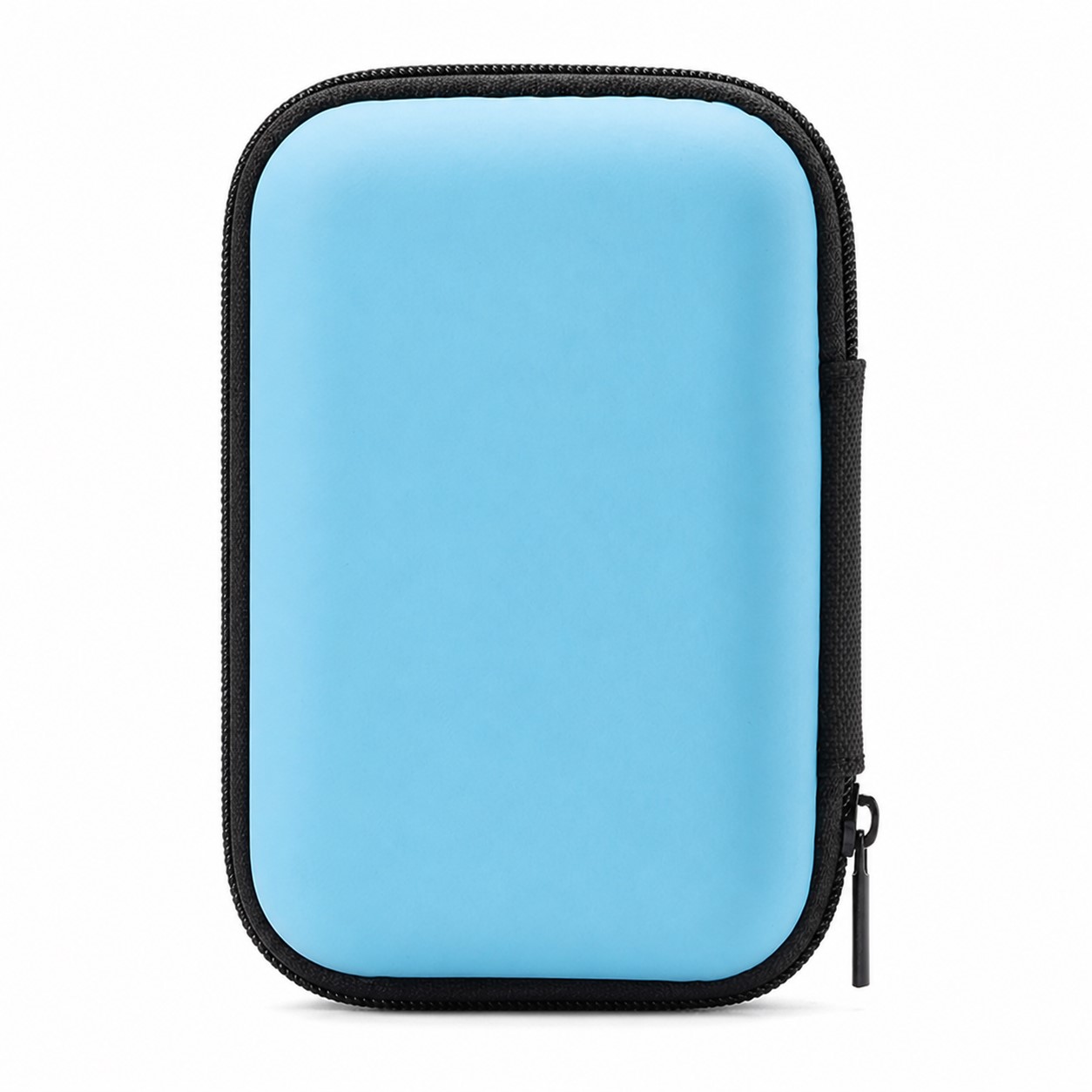 Compact EVA Zippered Earbud Case — view 2