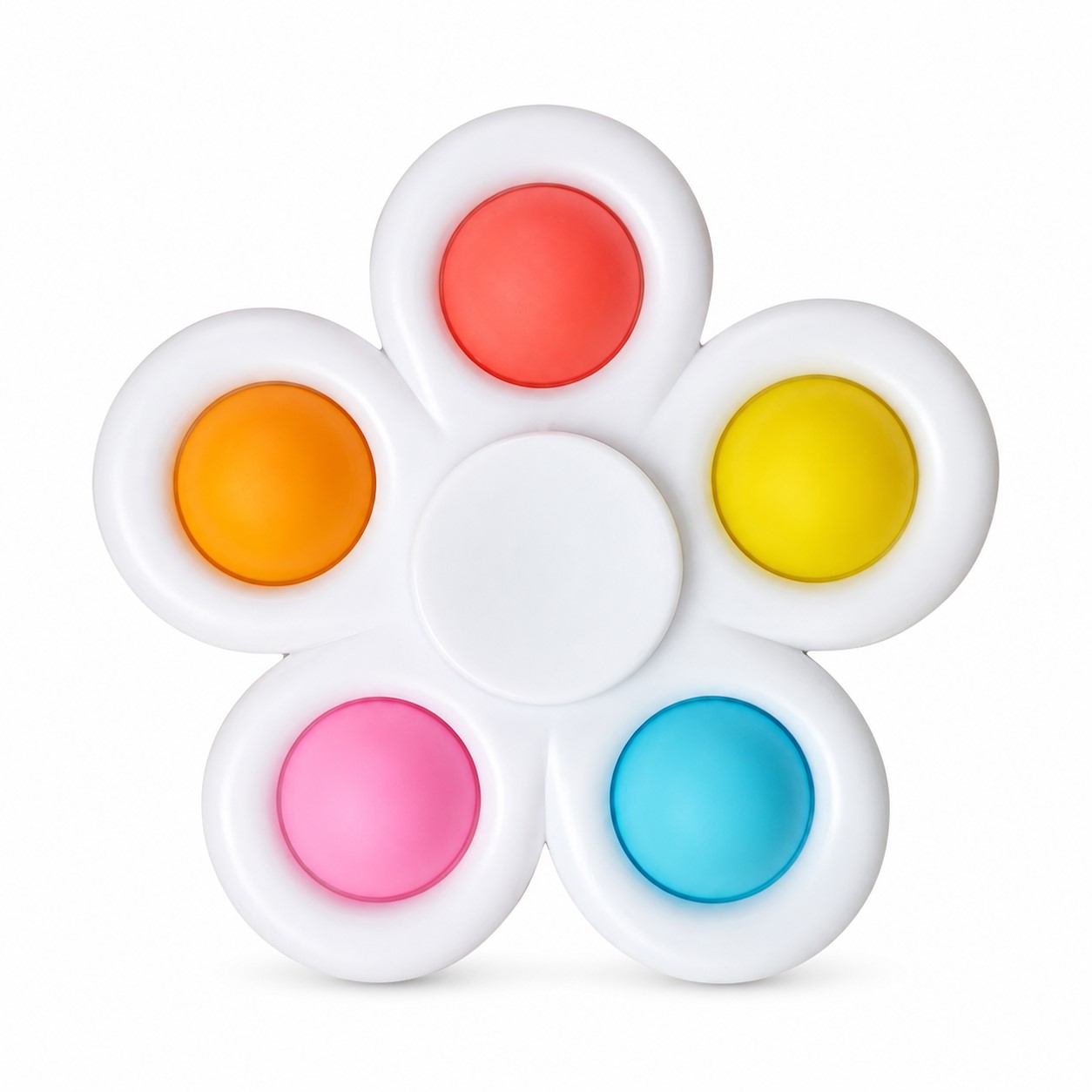 Five Bubble Flower Fidget Spinner — view 2