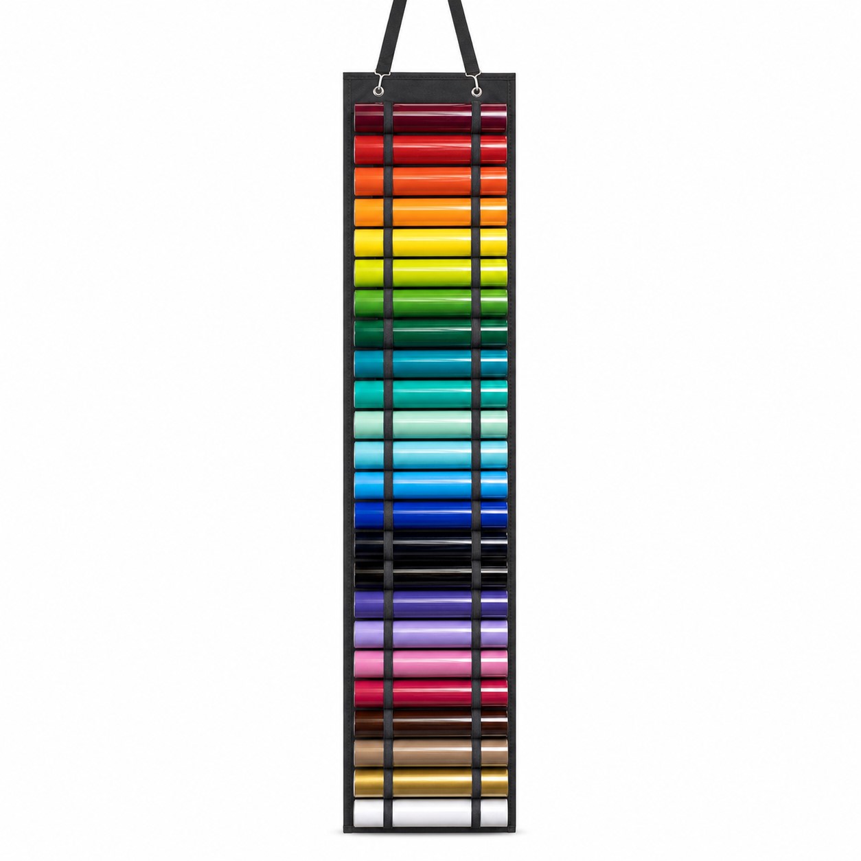 Hanging Oxford Fabric Vinyl Roll Organizer — view 2