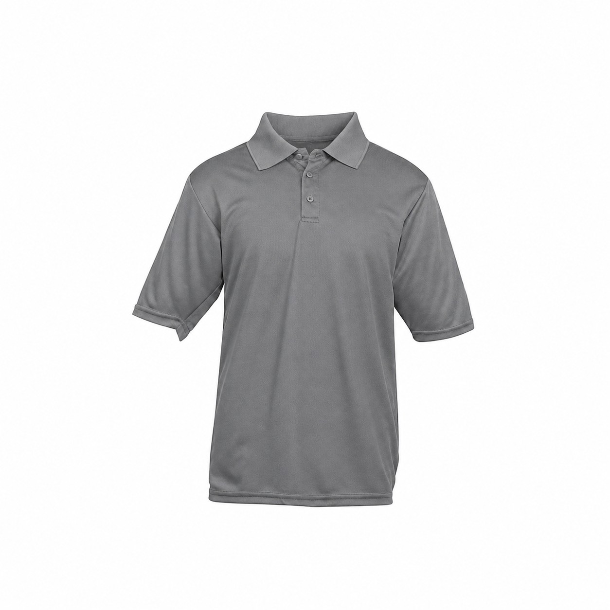 Pocket Sun Protection Polo — Gray