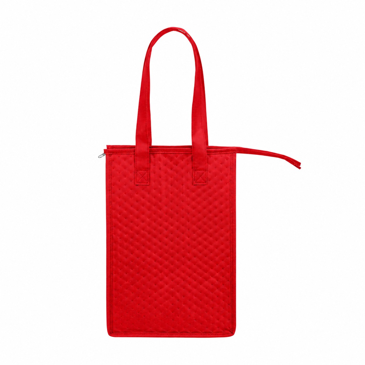 Reinforced Handles Lunch Cooler — Red