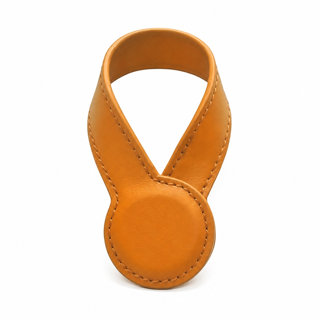 Magnetic PU Hat Clip With Stitched Strap — view 2