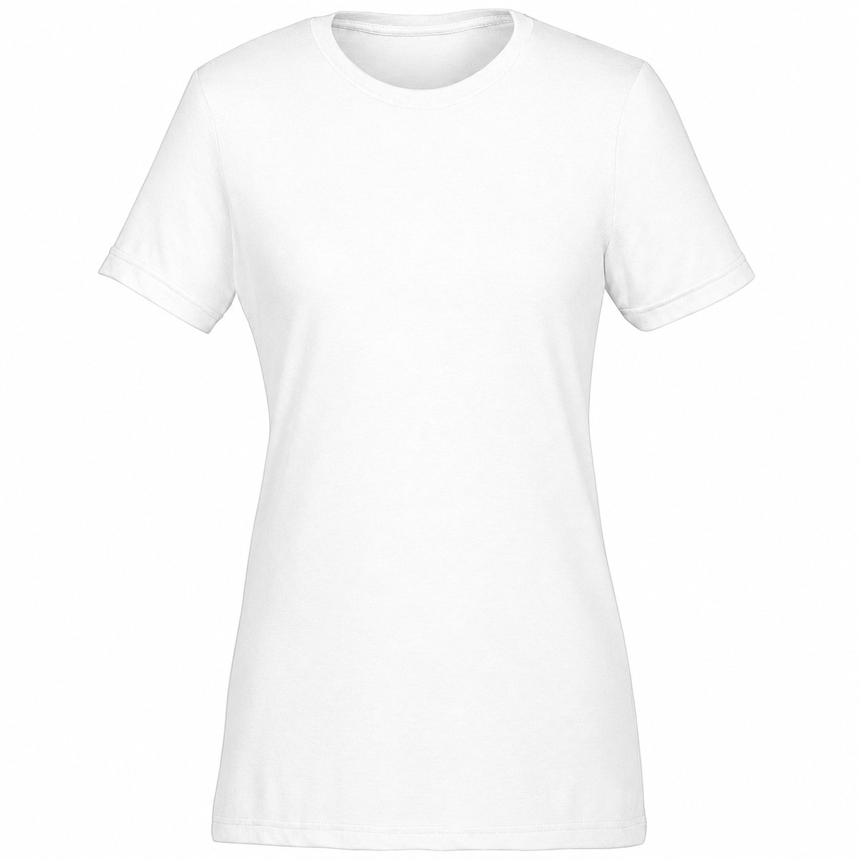 Ladies Soft Cotton Polyester Shirt — White