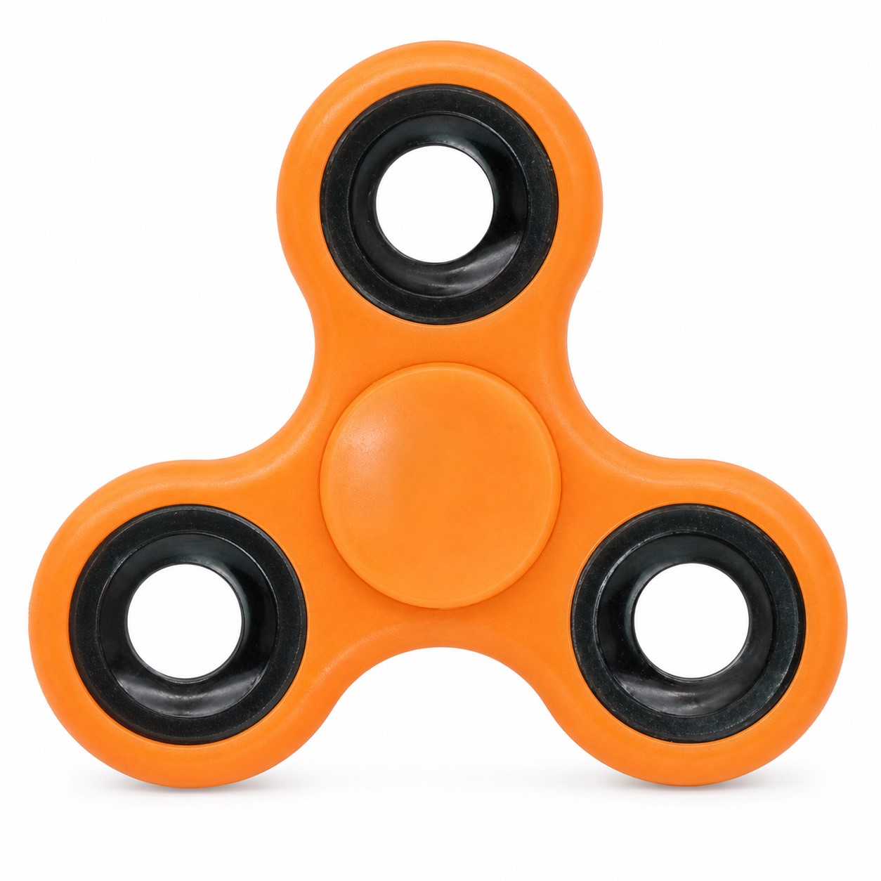 Plastic Three Arm Weighted Fidget Spinner — view 2