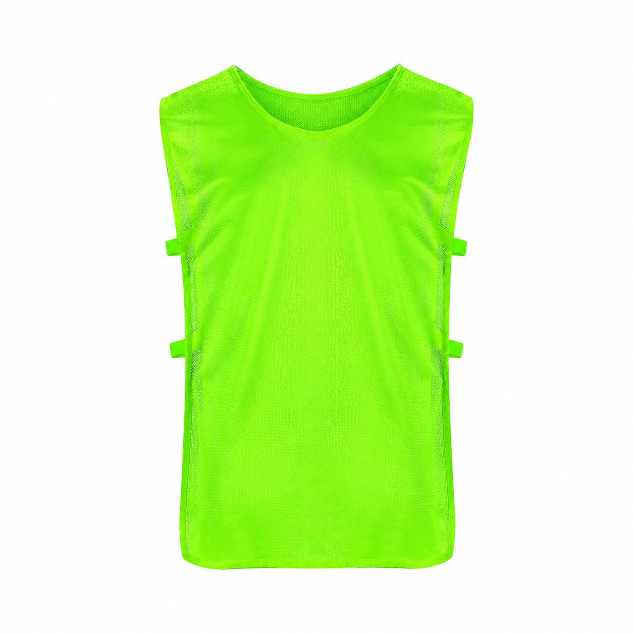 Elastic Side Training Pinnies — Neon Green