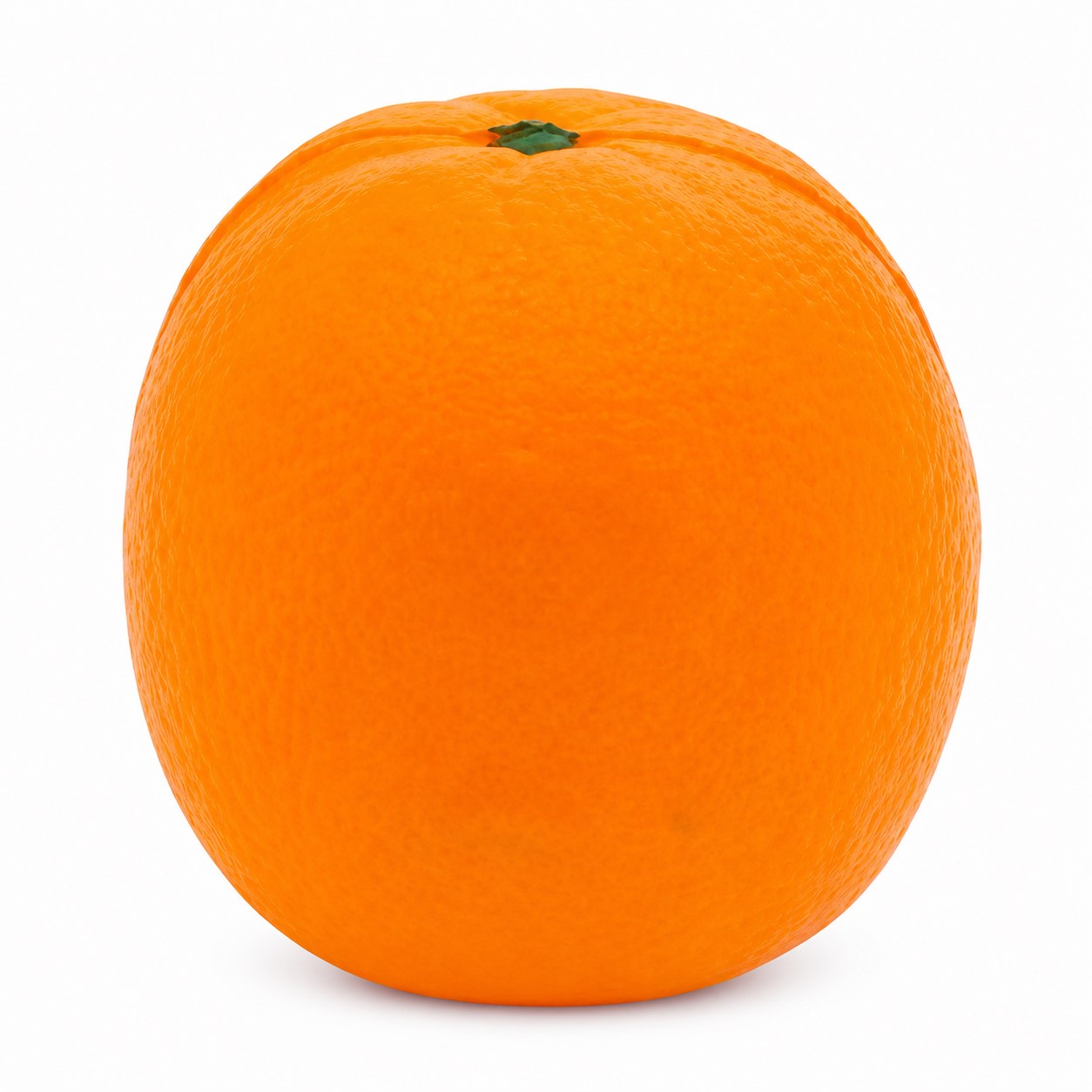 Orange Shaped PU Foam Stress Ball — view 2