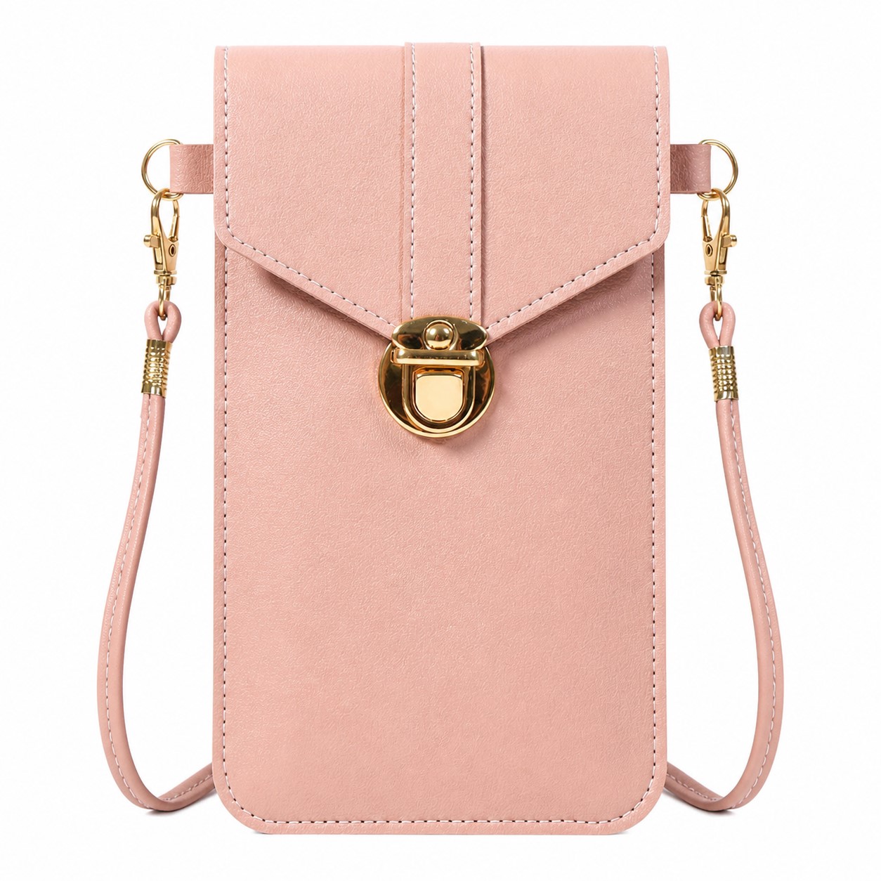 Envelope Flap Polyester Phone Crossbody Pouch — view 2
