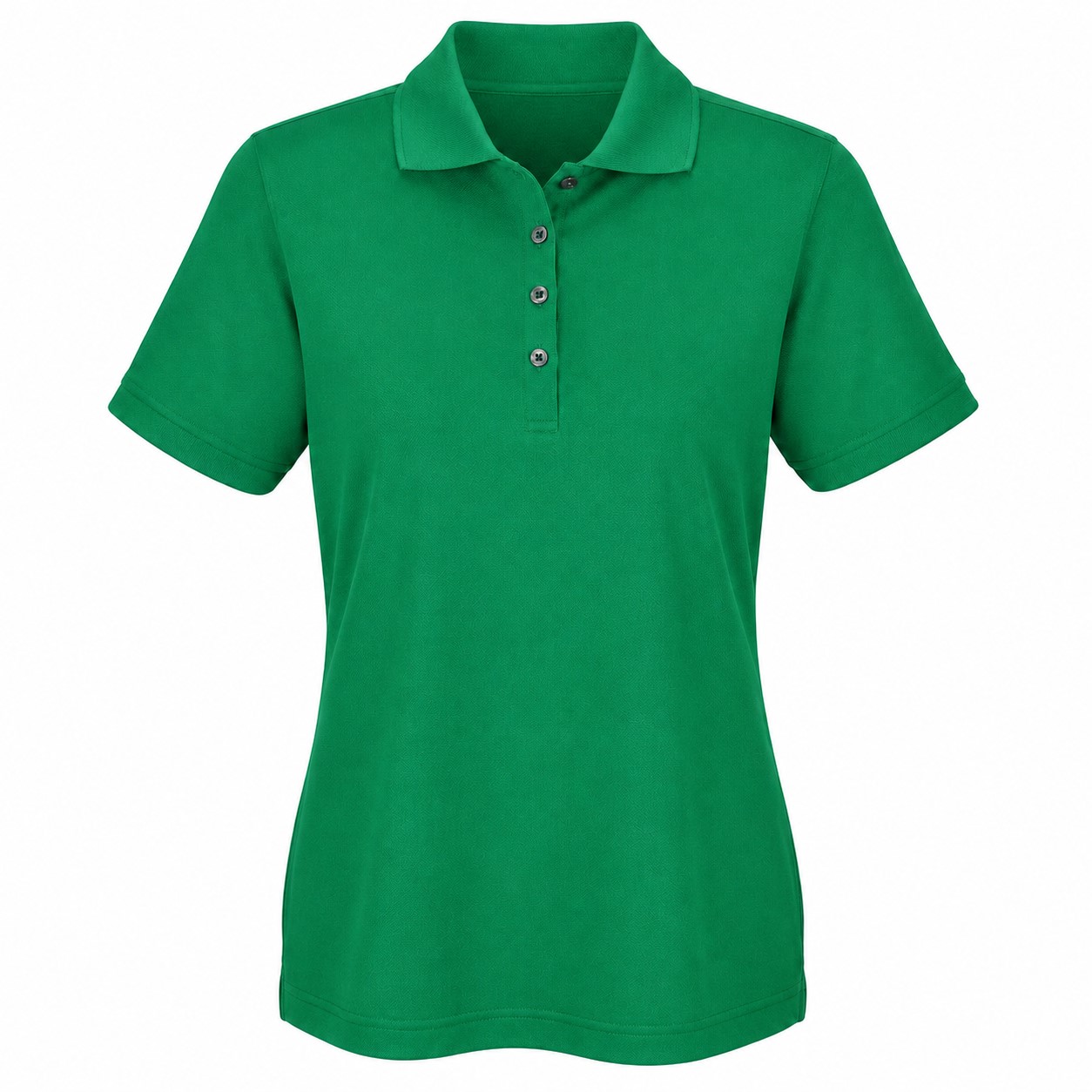 Ladies Ringspun Cotton Scoop Tank — Green