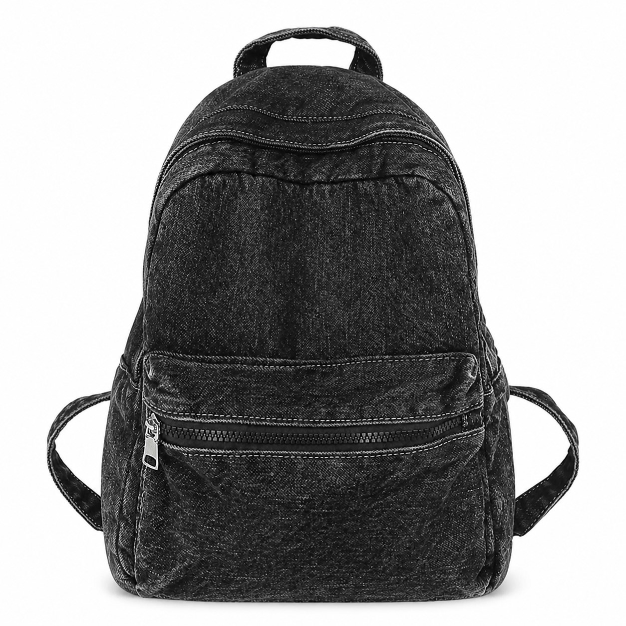 Compact Canvas Front Pocket Backpack — view 2