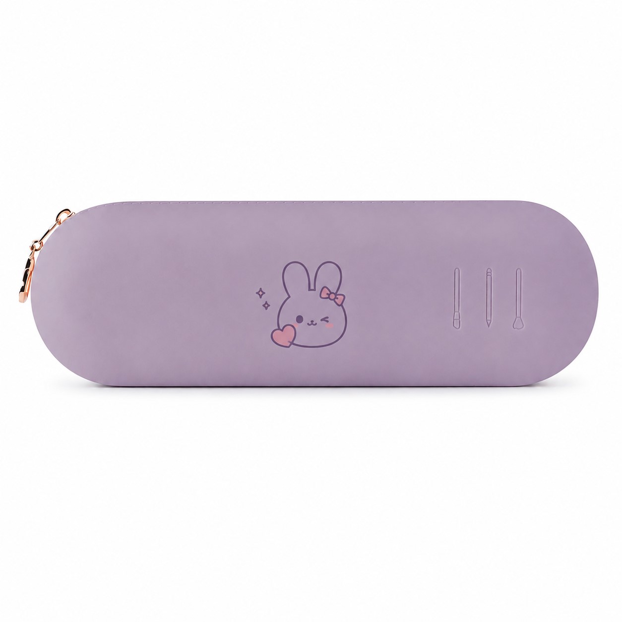 Flexible Silicone Brush Holder With Side Openings