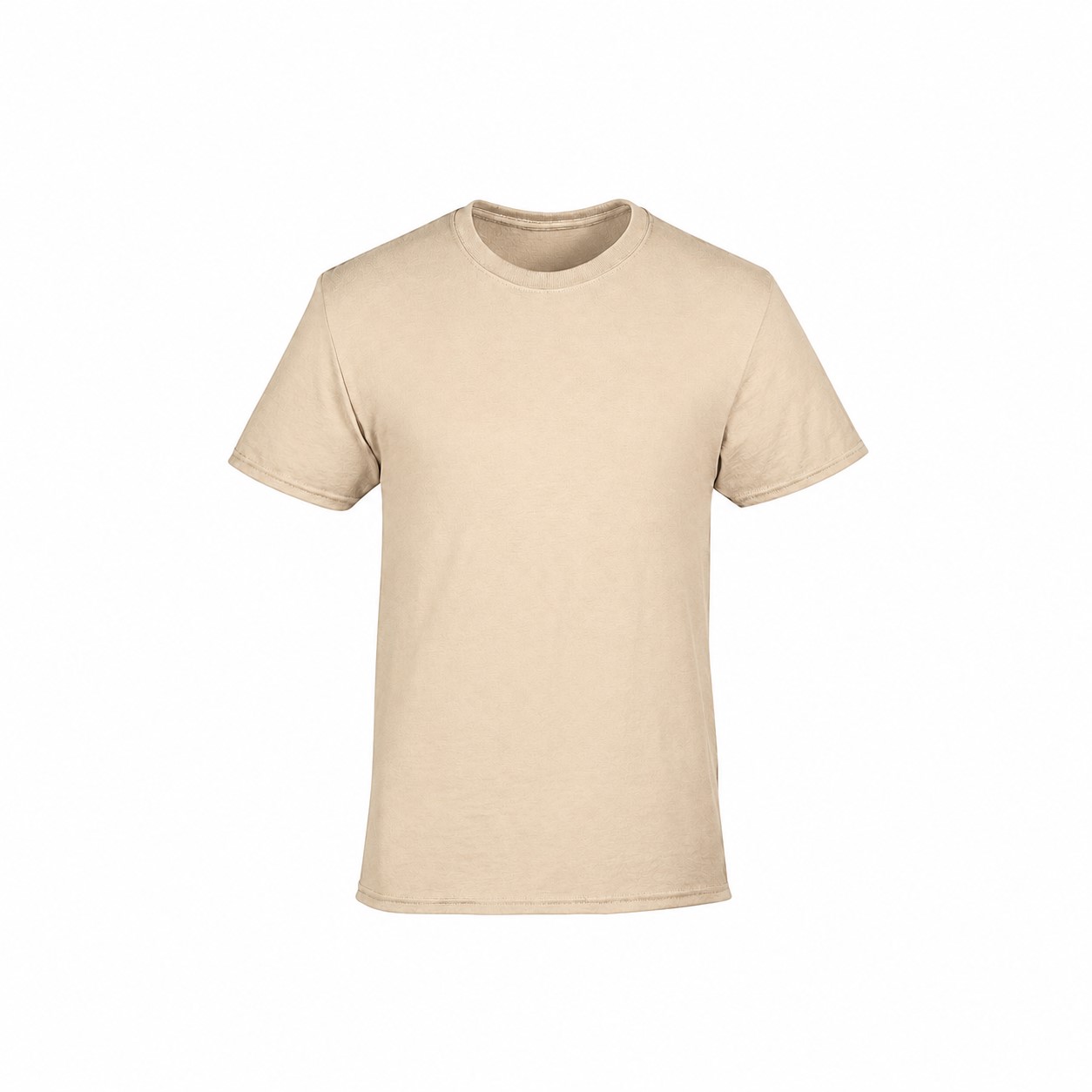 Blend Moisture Wicking Crewneck Tee — Beige