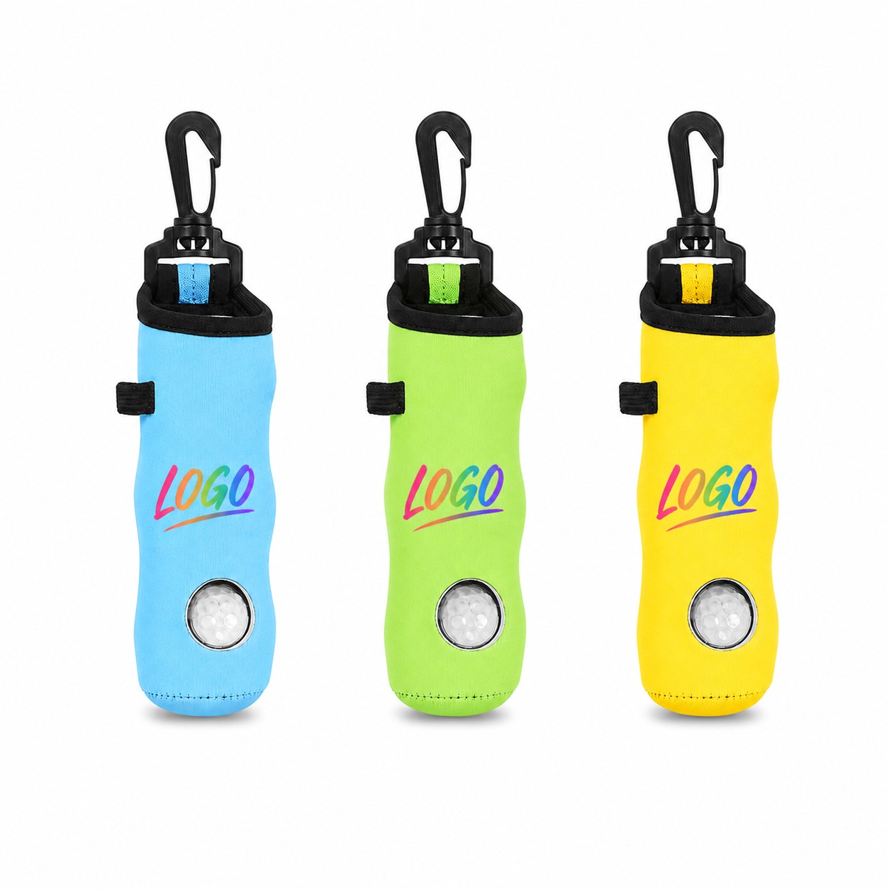 Three Ball Golf Holder With Buckle