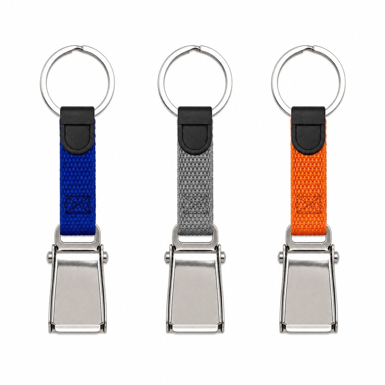 Aircraft Seat Belt Buckle Keychain