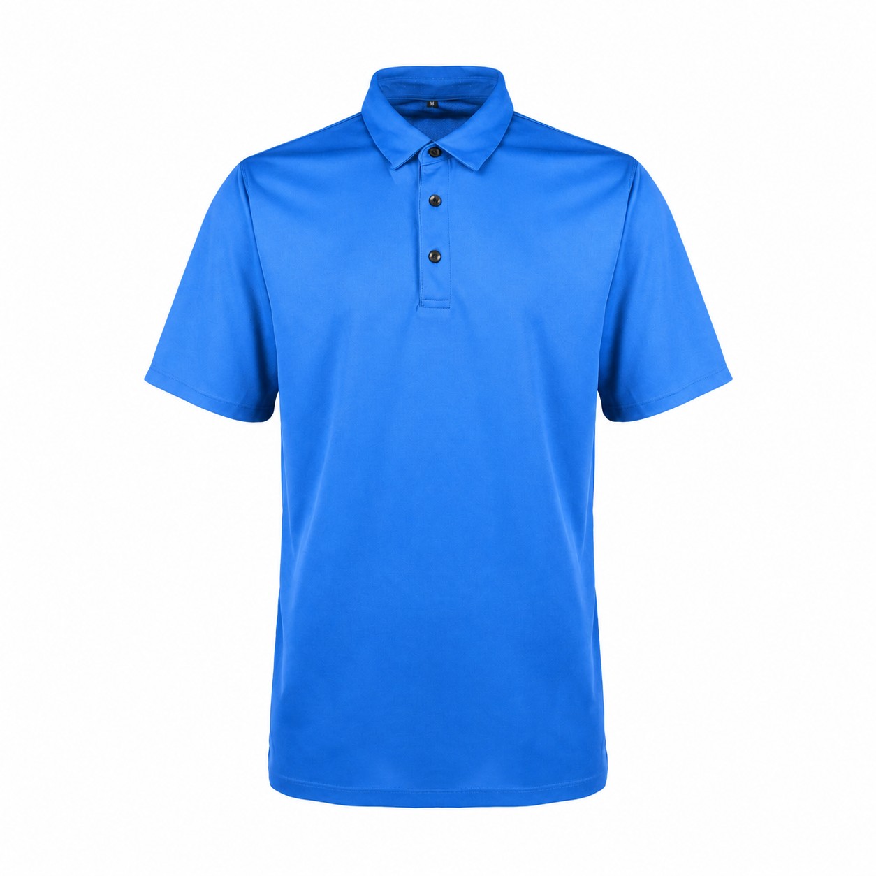Polyester Polo Shirt — Blue