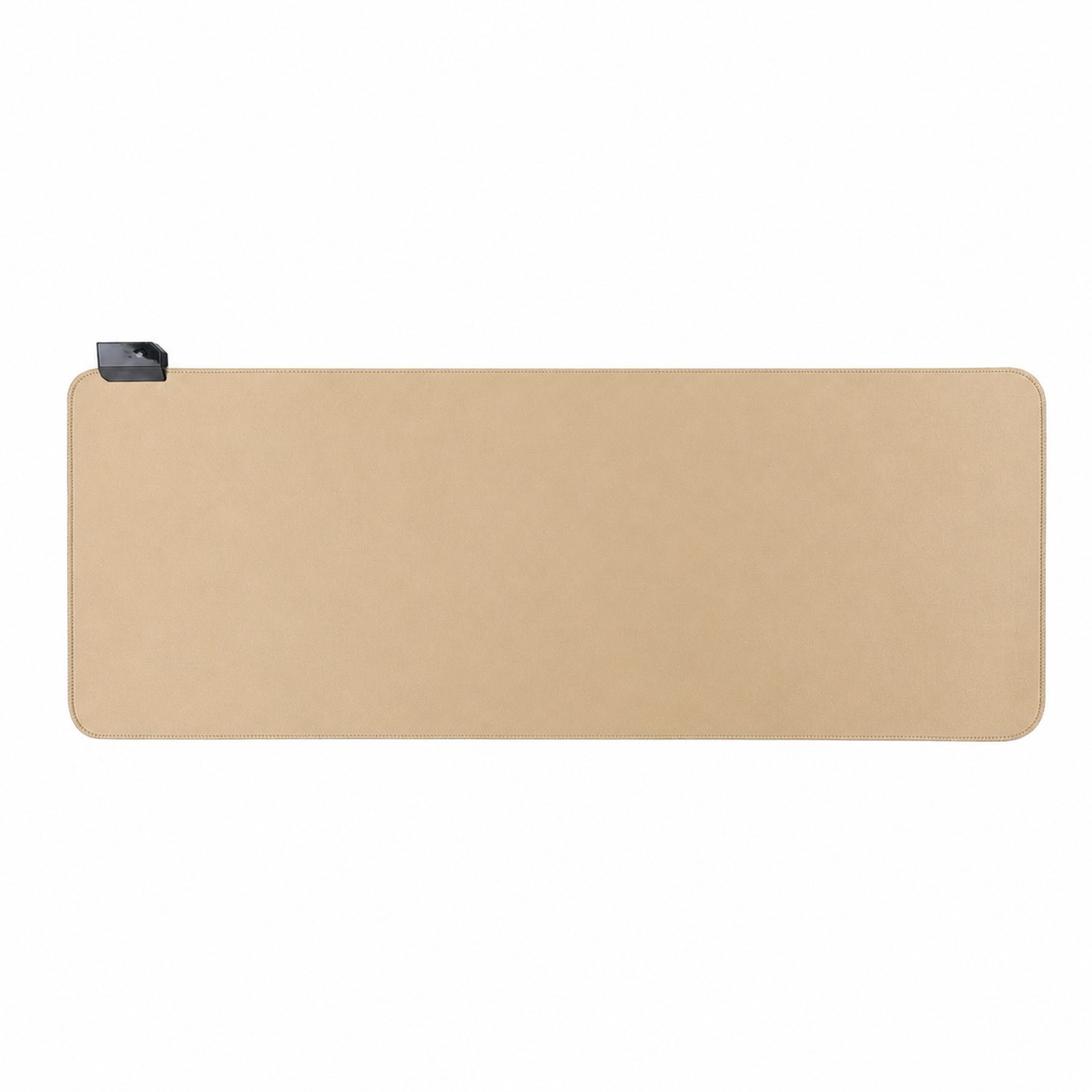 Oversized RGB Gaming Mouse Pad — Tan Beige