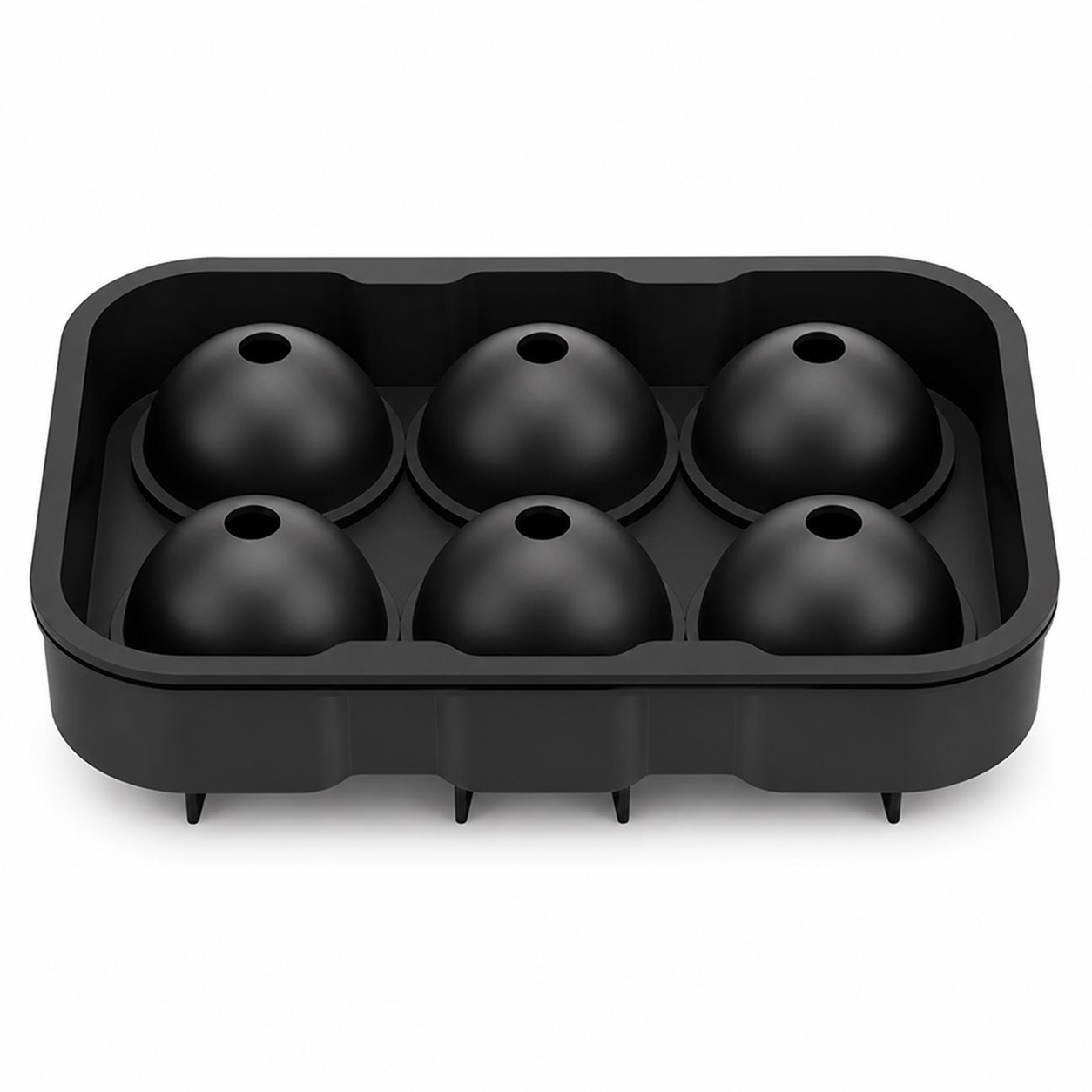 Covered Silicone Ice Ball Mold — view 2