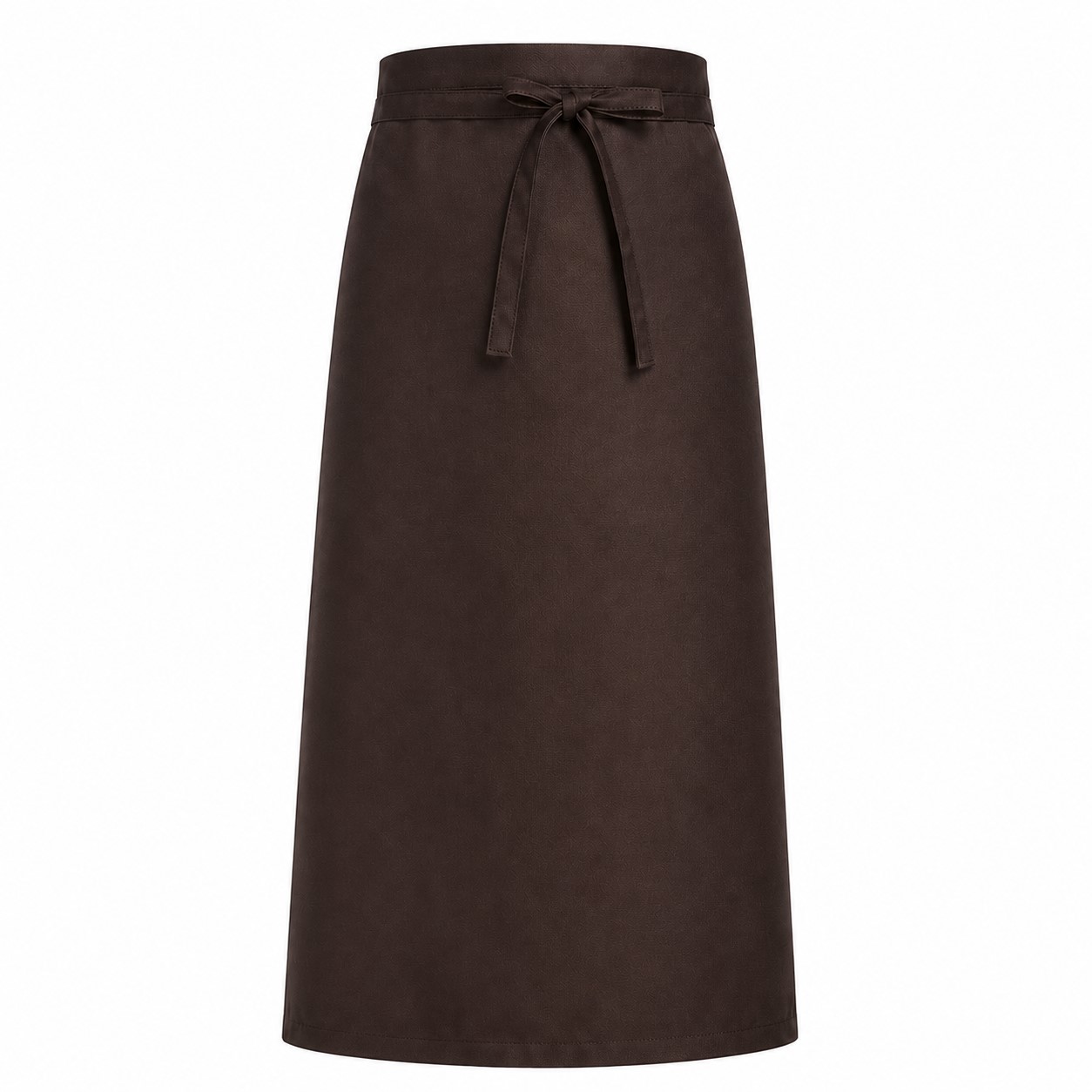 Polyester Tie Waist Apron With Front Pocket — view 2