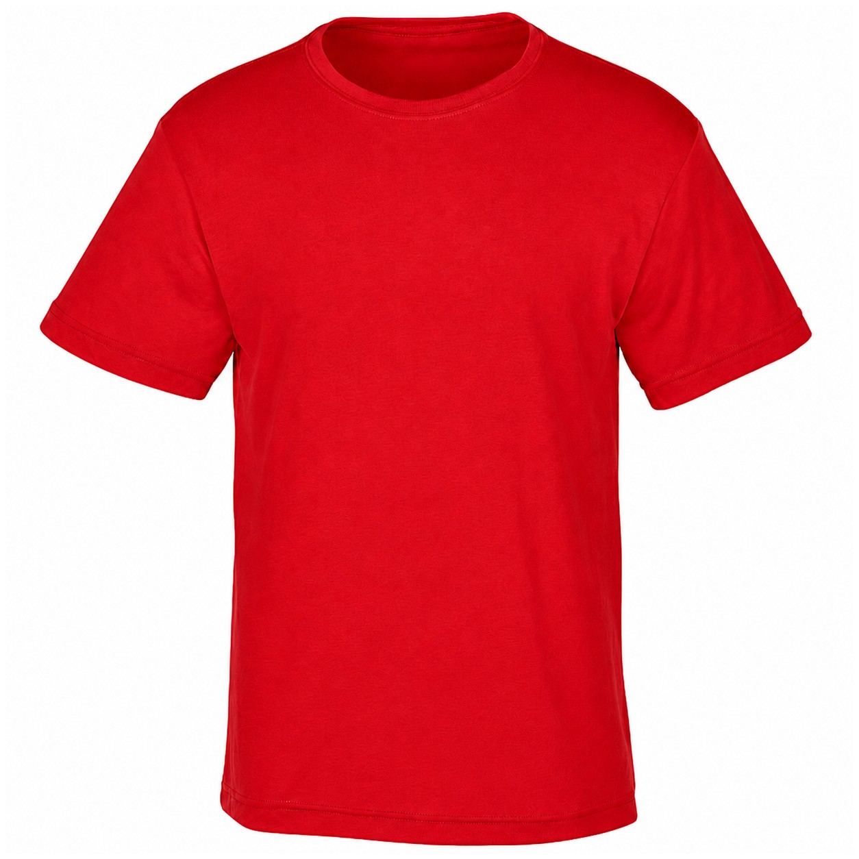 Recycled Tri-Blend Crewneck T-Shirt — Red