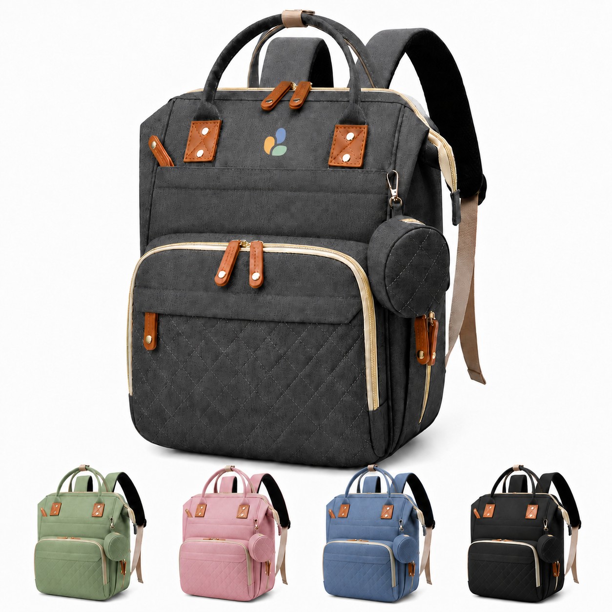 Lightweight Waterproof Diaper Backpack
