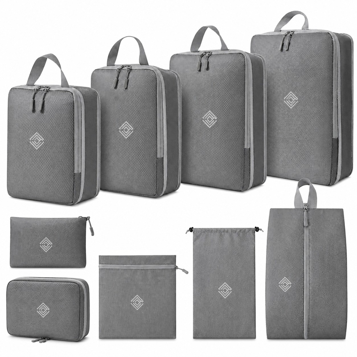 Polyester Compression Travel Organizer Set