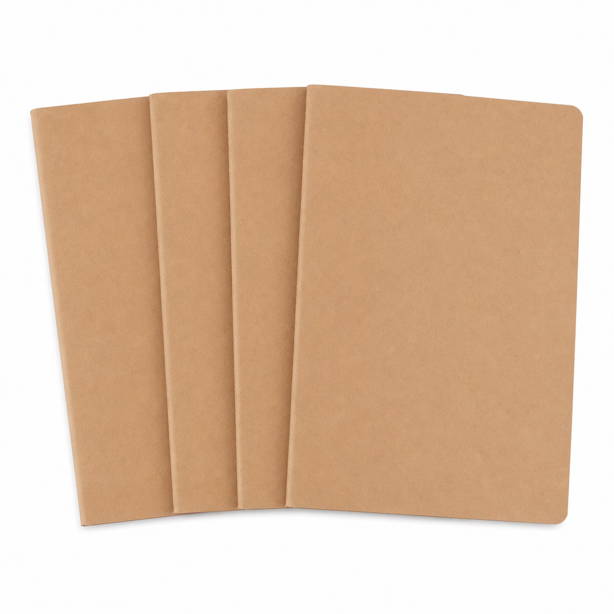 Kraft Paper Square Grid Notebook — view 2