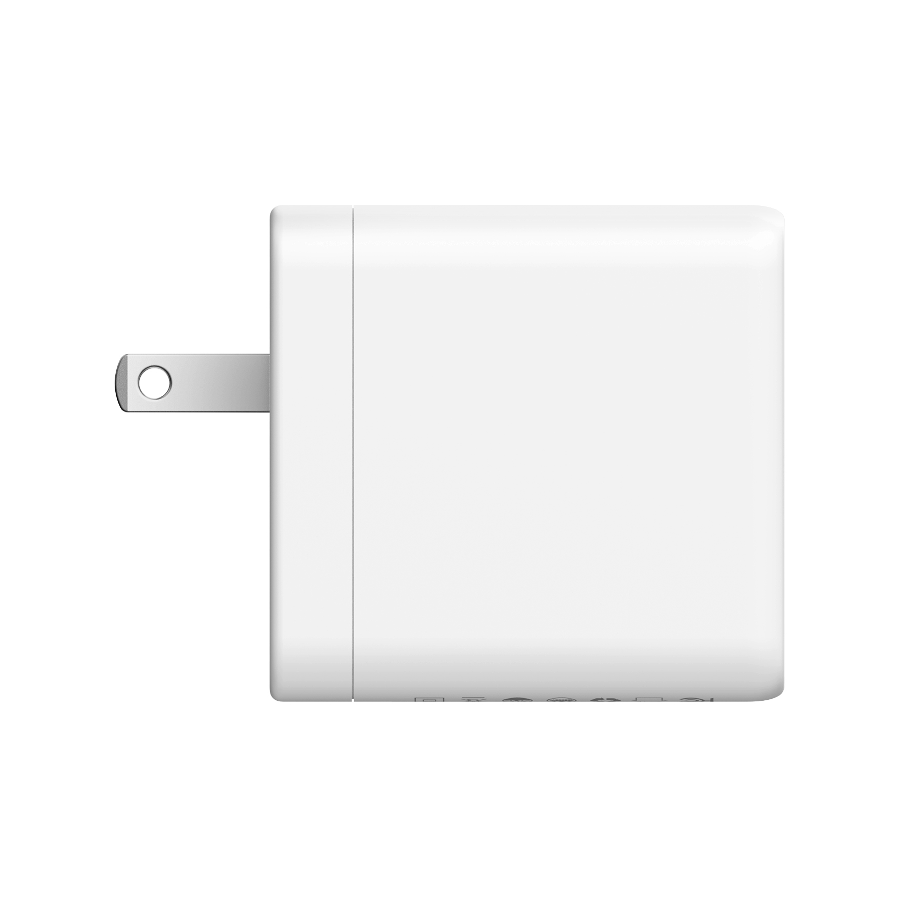Foldable Four Port Wall Charger — view 2