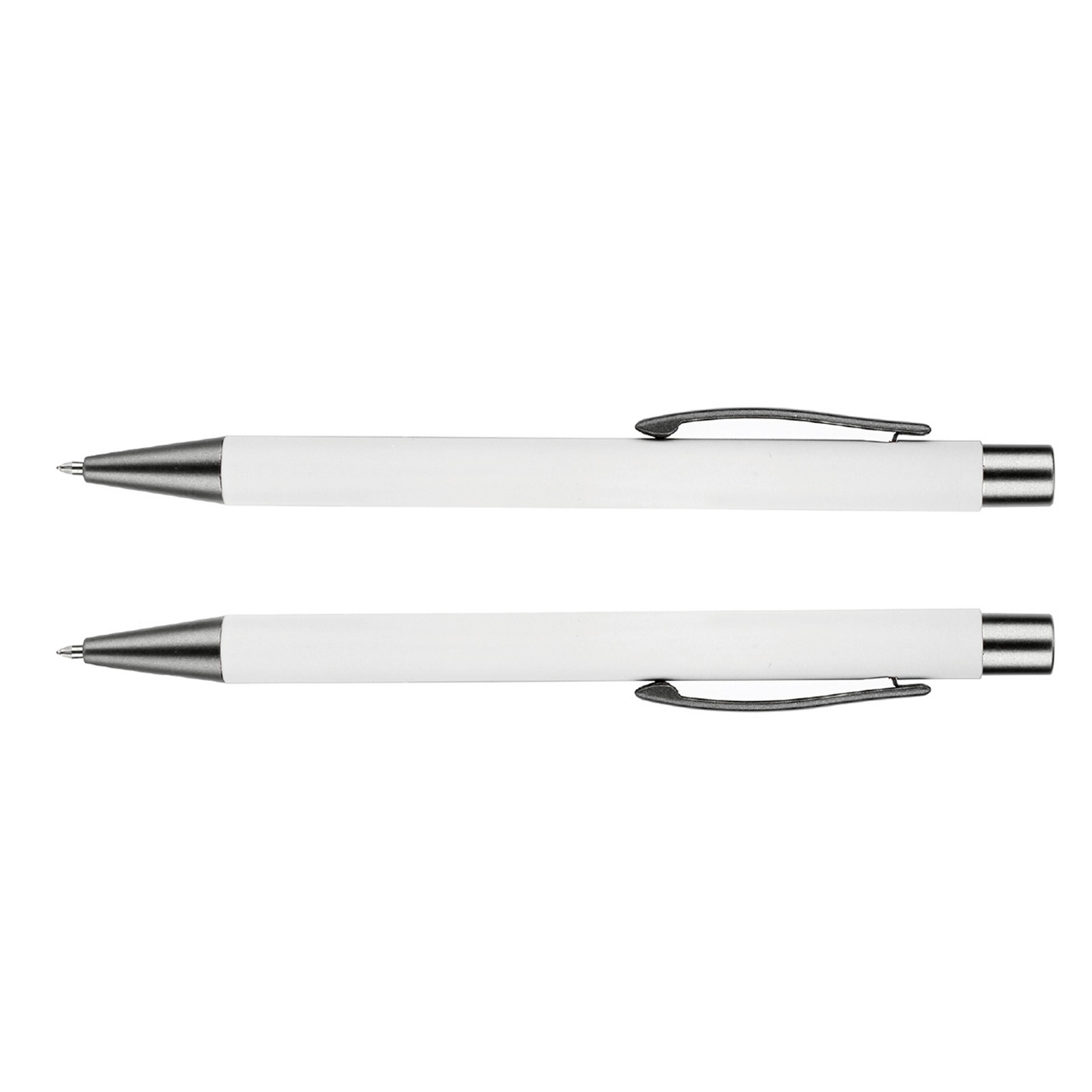 Bowie Rubberized Aluminum Ballpoint Pen — view 2