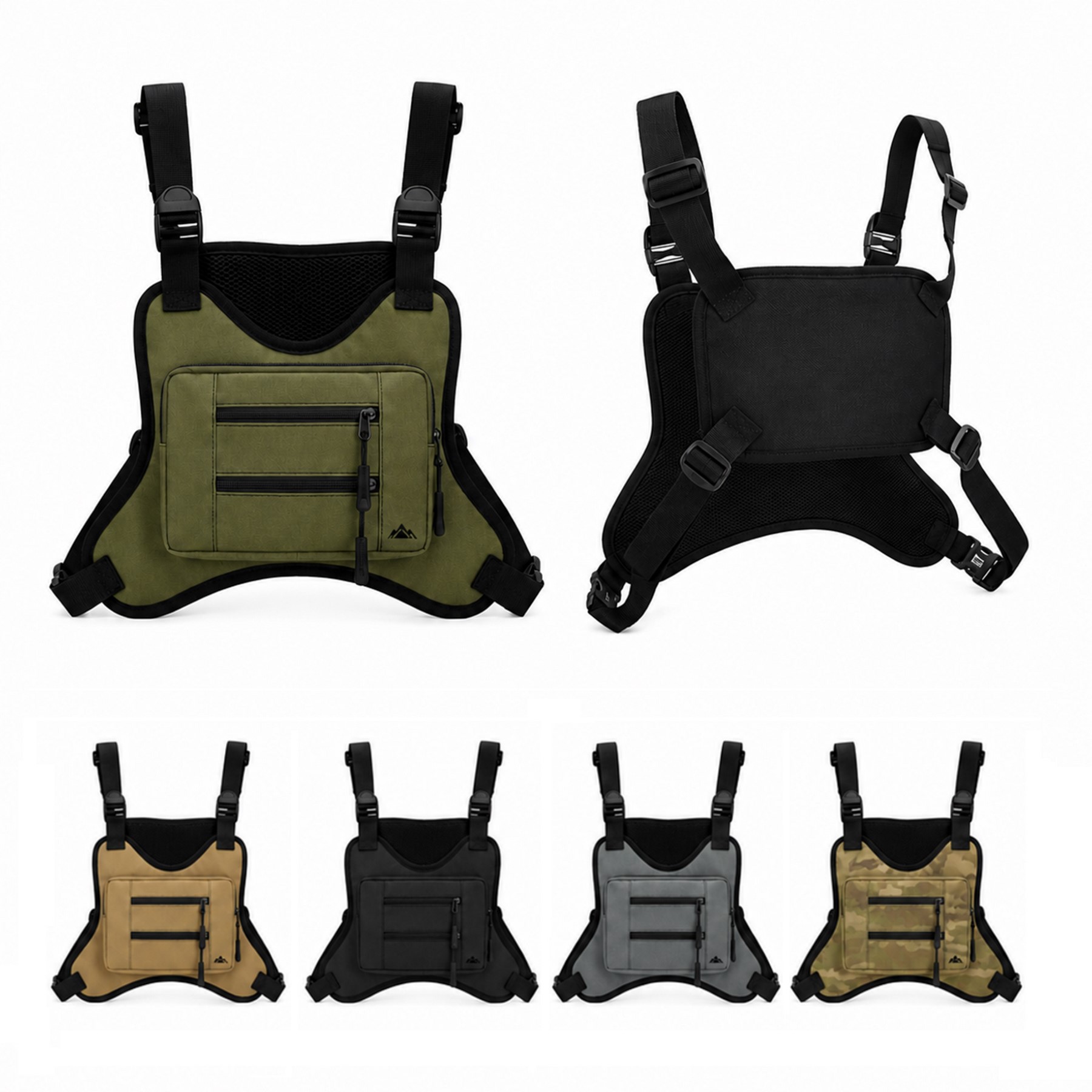 Adjustable Nylon Sport Chest Vest